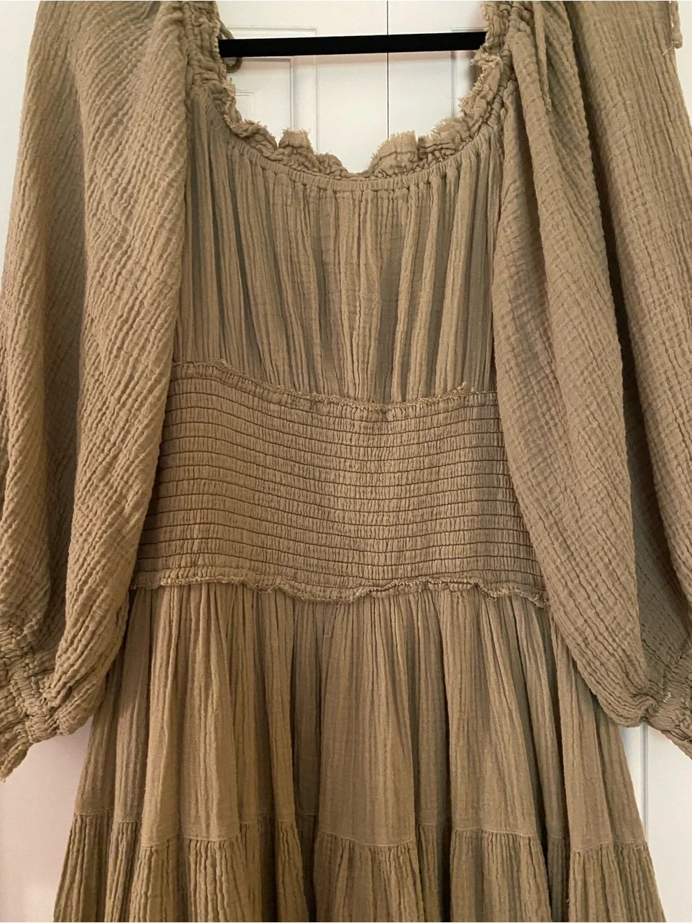 Free People Toledo Embroidered Midi Dress - Picture 6 of 9